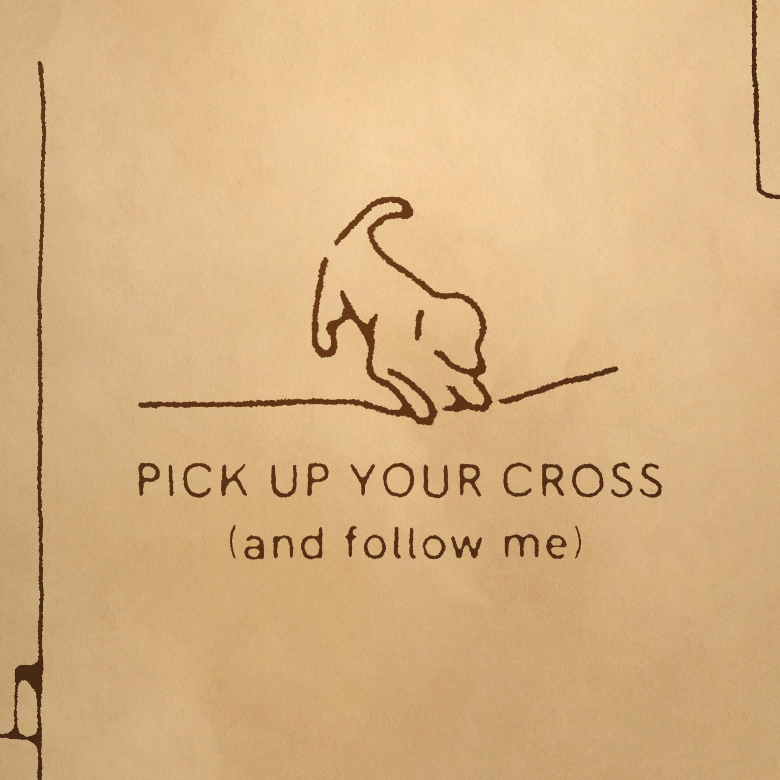 Single cover of Michael J. Keplinger’s single ‘Pick Up Your Cross (and follow me)’