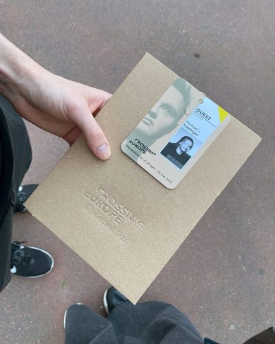 Michael J. Keplinger’s festival accreditation for Crossing Europe in 2024