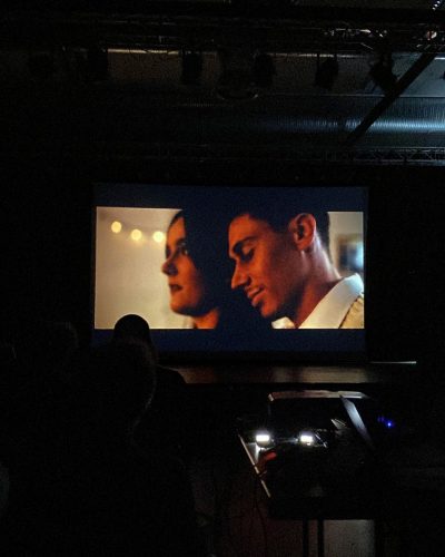 A still frame of Kilian Mayer’s short film For A While at the film’s premiere