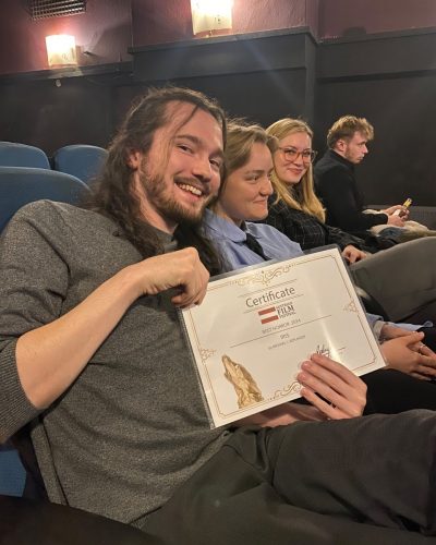 Michael J. Keplinger, Sophie Schaller, and Alexandra Bogner at the Austrian Filmfestival 2024